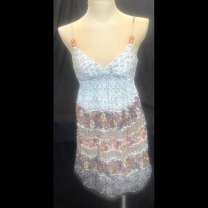 Derek Heart Sleeveless Babydoll Summer Dress